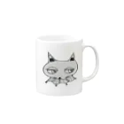 PRCのねこたさん Mug :right side of the handle