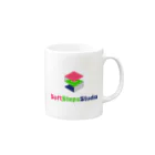 SoftStepsStudioのSoftStepsStudioグッズ Mug :right side of the handle