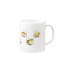 音ギョリ荘のLove オヤツ Mug :right side of the handle