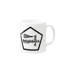 Good neighbors TokyoのgoodneighborsTokyo   Mug :right side of the handle