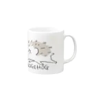 順扇堂のHEDGEHOG Mug :right side of the handle