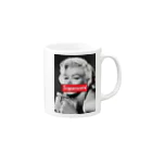 stereovisionのマリリン・モンローとsakenomi Mug :right side of the handle