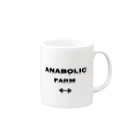 ANABOLIC FARM WEARのANABOLIC FARM Mug :right side of the handle