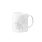 BOWWOWCLUBの飛び出す視覚に死角無し Mug :right side of the handle