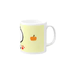 【公式】吾輩は猫です。の吾輩は猫です。マグカップ【YELLOW】 Mug :right side of the handle