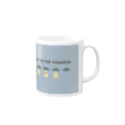 ひっぺ＊絵描き🤪のTake me to the paradise. Mug :right side of the handle