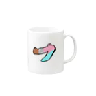 Hukuurisyounenのカバのマグカップ Mug :right side of the handle