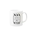 ぺえぺえDESIGNのNOWAR Mug :right side of the handle