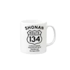 boldandnewのR134_No.001_03_BK Mug :right side of the handle