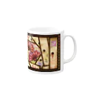 ❀花狐庵❀-HanaKoAn-の「舞庭」Series * 襖 Season's❀ Mug :right side of the handle