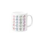 say-coのマヤ数字 Mug :right side of the handle