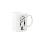 もひかんぱぱの小遣いかせぎのいんこじん Mug :right side of the handle