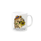 sunflowerのsunflower Borusitiくん Mug :right side of the handle