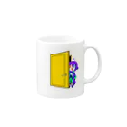 WAHOのまぞくちゃん Mug :right side of the handle