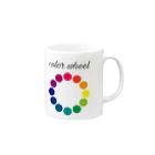 Have fun -HF-のcolor wheel Mug :right side of the handle