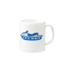 GREAT 7の水上バイク Mug :right side of the handle