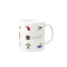 しまのなかまfromIRIOMOTEのしまのなかま　2018IRIOMOTE文字入り Mug :right side of the handle