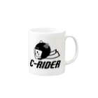 ぺんぎん24のC-RIDER Mug :right side of the handle