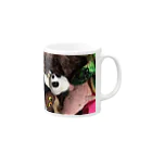 yumishiのStuffed animal Mug :right side of the handle