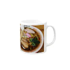 ヱビスヨシヒロ商会の『醤油屋』のラーメン Mug :right side of the handle