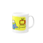 AXCのねずみのだんらん Mug :right side of the handle