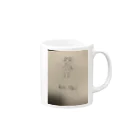 藤山花鈴の寝我手舞子 Mug :right side of the handle