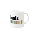 麻雀ロゴTシャツショップ 雀喰 -JUNK-の麻雀の役 All Terminals-清老頭（チンロウトウ）- Mug :right side of the handle