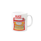 ALICE GOODS           のたいぷらいたー マグカップの取っ手の右面