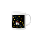 ウタハムちゃんです♪のウタハムちゃんと天の川🌌 Mug :right side of the handle