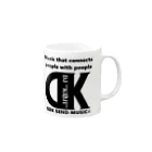 SDK SEND MUSIC　DJ"KOJI"のDJ"KOJI" Mug :right side of the handle