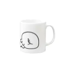 satokichi（短足ちゃん）の短足ちゃん（はて？） Mug :right side of the handle