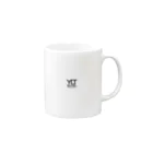 Yuto Hakutaのロゴ マグカップ Mug :right side of the handle