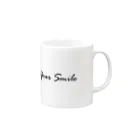 L.B.K.のyour smile Mug :right side of the handle