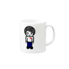 showki/ShokiKusakabe Officialgoodsのshowki-kun Mug :right side of the handle