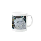 Yoshimi art works のWolf Mug :right side of the handle