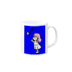 greetenの夜空　星に願いを Mug :right side of the handle