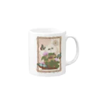 kitaooji shop SUZURI店のTraveling butterfly Mug :right side of the handle