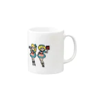 TOMOのウェイトレス Mug :right side of the handle