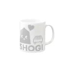 オトパンチマンの将棋（Gray ） Mug :right side of the handle