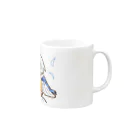 そっぽを向くのファノット Mug :right side of the handle