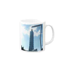 gyokuzanの台北101 Mug :right side of the handle