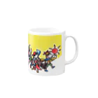 artcommunityのヒーロー研究室 Mug :right side of the handle