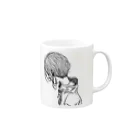 はるすけ （Halsuke）のdrawing-phoneCASE0001 Mug :right side of the handle