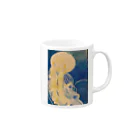 みのクラゲ Mug :right side of the handle