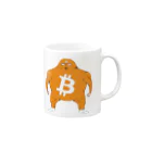 soco_Artのビットコイン君 Mug :right side of the handle