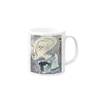 妖怪大学のぬらりひょんマグカップ Mug :right side of the handle