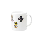 CHIKUSHOのCryptoNinja　マグカップ Mug :right side of the handle