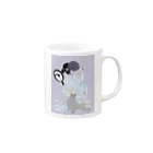 keeeeeep smilingのchill vibes Mug :right side of the handle