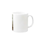 日本堂商店の三味線を弾く女性 Mug :right side of the handle