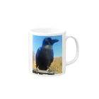 びーのいけてるカァーくん Mug :right side of the handle